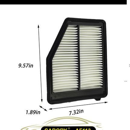 CARORY AF113 Engine Air Filter for Honda Civic 1.8L (2012–2015), Acura ILX Base 2.0L (2013–2015), OE# 17220-R1A-A01, CA11113, AF1481
