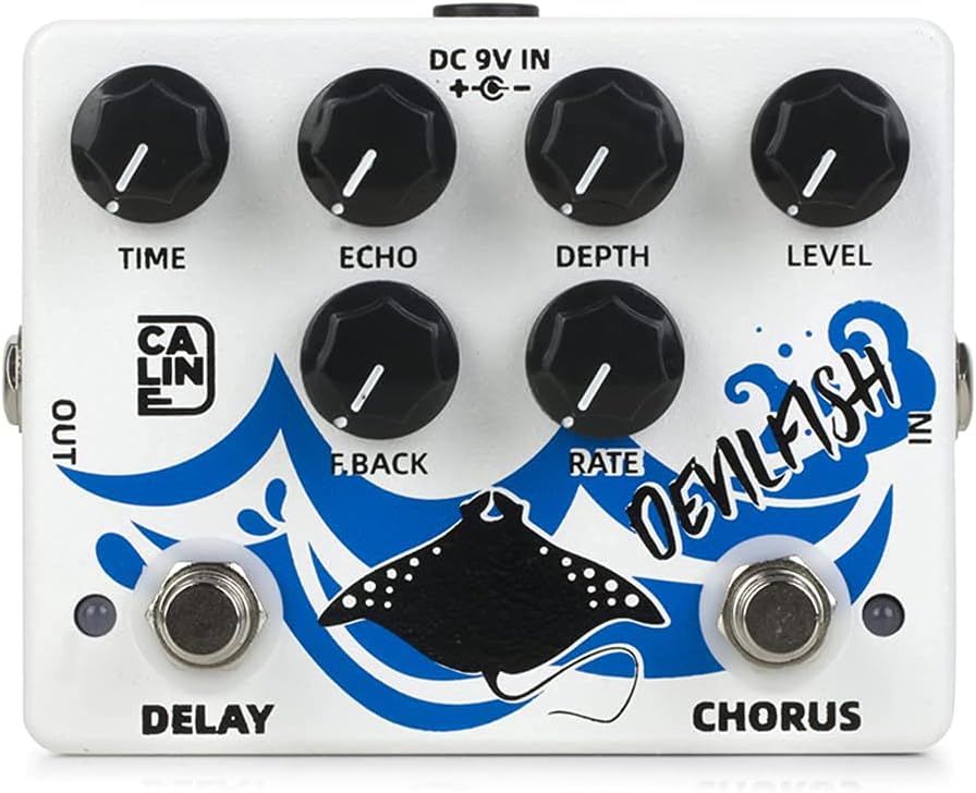 Chorus Delay Effect Pedal Dual Guitar Pedal - photo 3