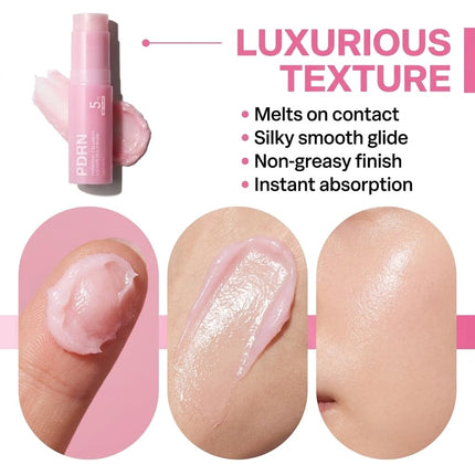PDRN Pink Collagen Multi Balm Stick - K-Beauty Volufiline & NAD+ Skin Booster for Face, Neck & Under-Eyes - Instant Plumping, Firming & Radiance Glow - 2pc