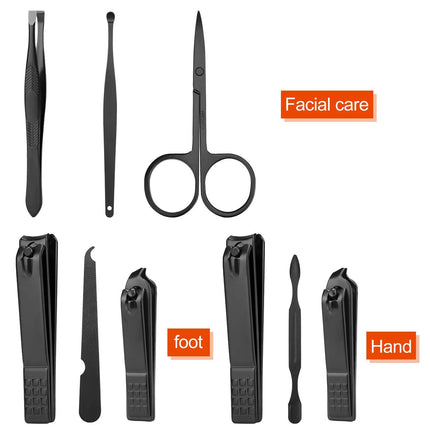 Manicure Set Nail Clippers Set Gifts for Men Manicure Pedicure Kit