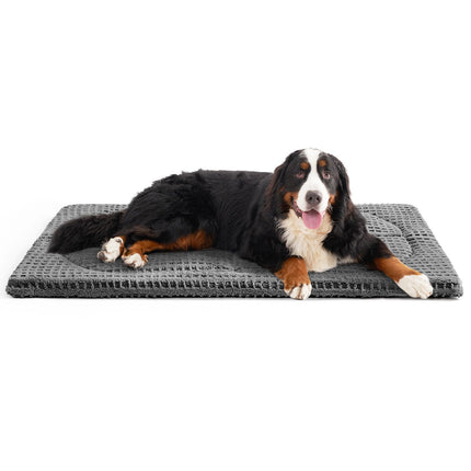 Cama lavable para perro mediano, tapete para jaula, 36x23 in. Almohadilla para perrera