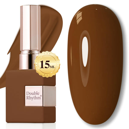 15ML Gel Nail Polish Pure Sheer Same Color Same Bottle Soak Off Gel Polish Art Manicure Salon DIY at Home for Women (Burgundy-A1129)