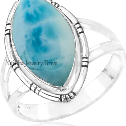 Bumble Bee Jasper Natural Gemstone Solid Sterling Silver Handmade Jewelry Ring Gift