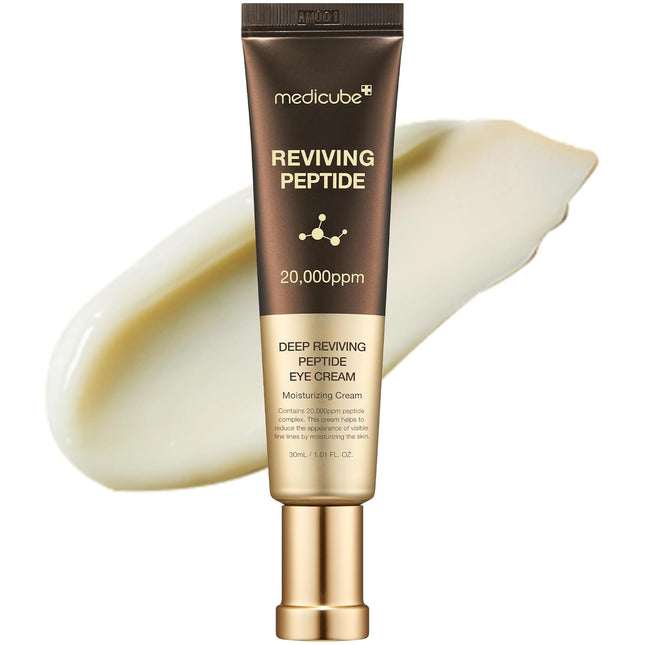 Eye Serum with Deep Reviving Peptide | Eye Treatment Serum with Multi Peptides, Niacinamide & Squalane | Reduces Signs