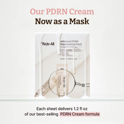 Advanced PDRN Rejuvenating Face & Neck Sheet Mask, 4 Pack - photo 5