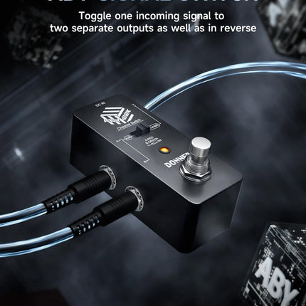 Donner ABY Box Line Selector AB Switch Mini Guitar Effect Pedal True Bypass