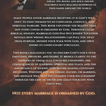 Marriages God Did Not Join Together: Exposing Spiritual Deception in Marriage Covenant