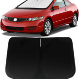 Parasol de parabrisas para Honda Civic 2006-2011, sombra para ventana delantera del auto con protector de visera 240T que bloquea rayos UV, calor y sol, accesorios