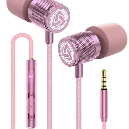 Ultra Wired Earbuds in-Ear Headphones, Earphones with Microphone, Noise Isolating Ear Buds, Memory Foam for iPhone