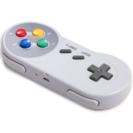 KIWITATA 2 Pack Wireless Controller for SNES Original Console, 2.4GHz Wireless Remote Gamepad for SNES Entertainment System Console&Windows PC(7/8/10/11)& Raspberry Pi