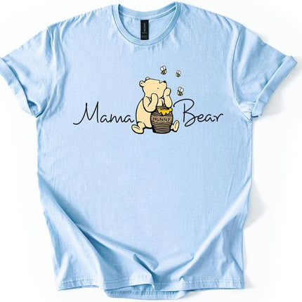 Mama Bear Dada Bear Tee T-Shirt Shirt Honey Bear Family Matching Unisex Gift (Single Item)