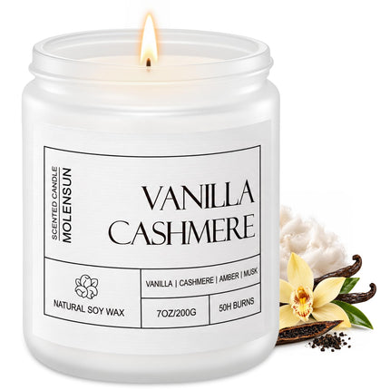 Sage Citrus Scented Candle, Soy Wax 7 oz