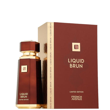 French Avenue Liquid Brun Limited Edition Extrait De Parfum, 150ml, Bergamot Cardamom Cinnamon Orange Blossom Vanilla Praline Musk