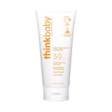 SPF 50+ Baby Sunscreen, 6 Oz. – Safe, Natural Mineral Sun Cream for Babies - Water Resistant – Broad Spectrum UVA/UVB Sun Protection – Vegan Sunscreen for Kids