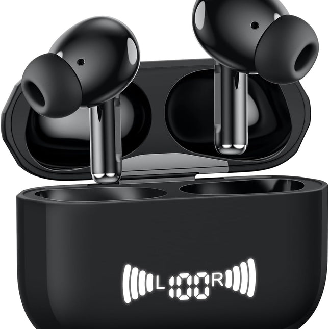 Wireless Earbuds, Bluetooth 5.3 Headphones Wireless Earbuds with 4 ENC Noise