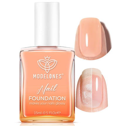 Nail Strengthener and Growth, Fall Rose Brown Nail Polish Care