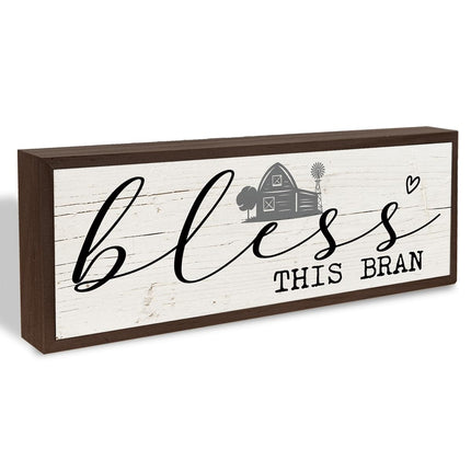 Inspirational Wood Decors, Enjoy Every Moment Sign, Decorative Wooden Wall Plaque, Wall Decor Art, Home Decor for Living Room, Housewarming Gift 9.5x3.1x1 inches
