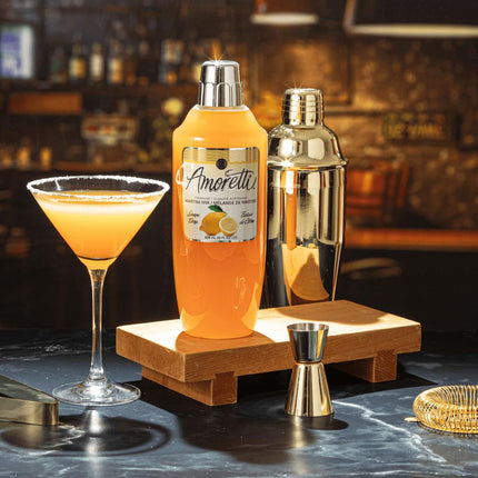 Amoretti Premium Martini Cocktail Mix, Lemon Drop, 28 Ounce