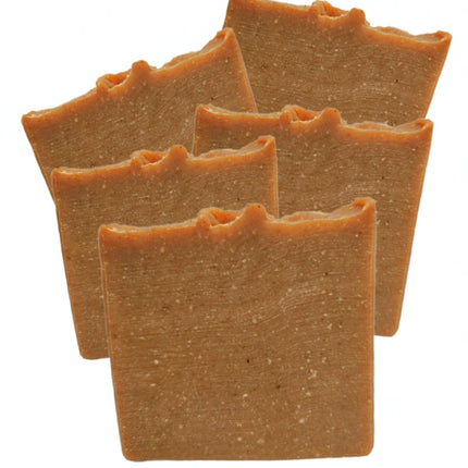 K&D Turmeric Soap - Natural Golden Glow Exfoliating Bar Soap - 4oz Handcrafted