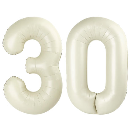 Number Balloons 5 Balloon Blue Birthday Decorations for Men Party, 40 Inch