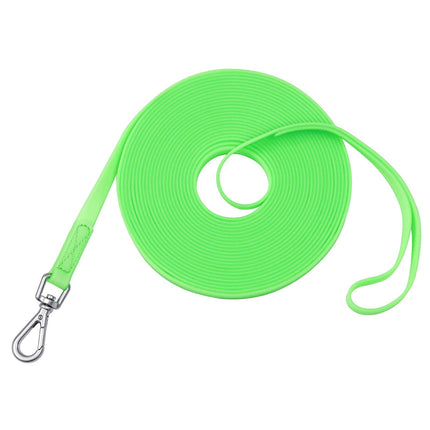 Waterproof Dog Training Leash 50FT 30FT 15FT 10FT 5FT Heavy Duty Recall Long Lead for Large Medium Small Dogs (30FT, Orange)