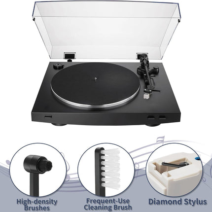 ATN3600L-ATN3600LC Record Player Needle - Diamond Conical Replacement Stylus Compatible with Audio-Technica AT-LP60 Series, AT-LP60X, AT-LP60XBT and Sound Burger Turntable（2 Pack）