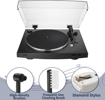 Record Player Needle Diamond Conical Replacement Stylus, 2 Pack - photo 3