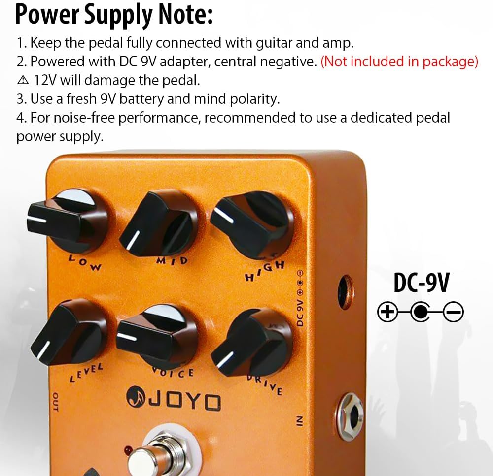 American Tube Amp Simulator & Preamp Guitar Pedal with Built-In Cab Sim - photo 5