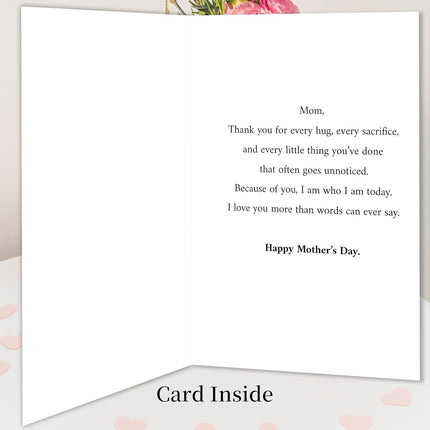 IDU Funny Mothers Day Card for Mom,Cute Cat Mother’s Day Cards Gifts from Daughter Son