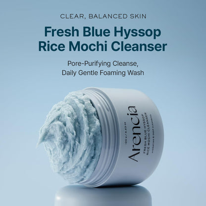 Hyssop Brightening & Deep-Cleansing Face Scrub & Exfoliator - All Skin Types, For Sebaceous Filaments & - photo 2