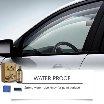 Crystal Serum,100ml PTZ Crystal Serum,Advanced Graphene Ceramic Coating for Cars | 9H Graphene,Quick Effect Car Coating Spray for Shine & Protection, Nano Coat Restore for Paint, Glass & Wheel