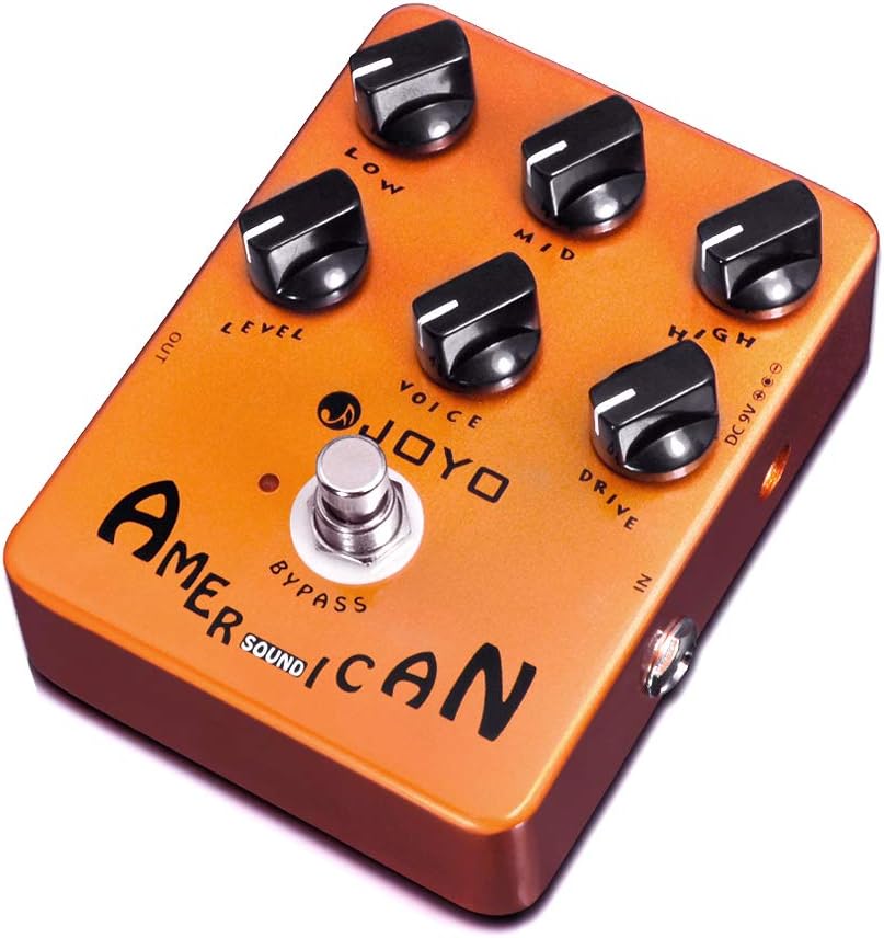 American Tube Amp Simulator & Preamp Guitar Pedal with Built-In Cab Sim