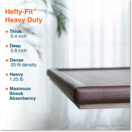 Edge Corner Protector Baby Proofing (Large 15ft Edge 4 Corners), Heavy-Duty, Soft NBR Rubber Foam - photo 2