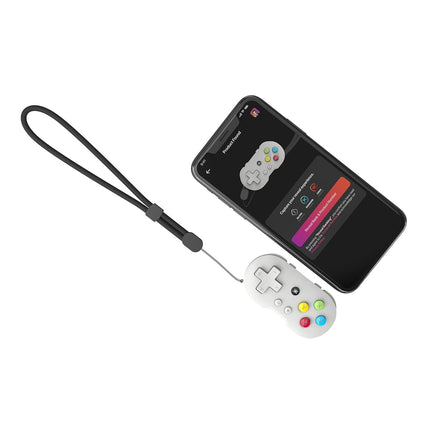 CRKD ATOM - Collectible Keychain Controller for Nintendo Switch, PC, Mac, Mobile and Smart TV (PAL Grey)