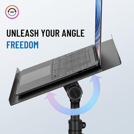 Projector Stand Tripod Adjustable - Stable for Tablets Phones Book Height 26" to 51.5" Multifunctional Laptop DJ Rack Stand Portable for Outdoor Movies