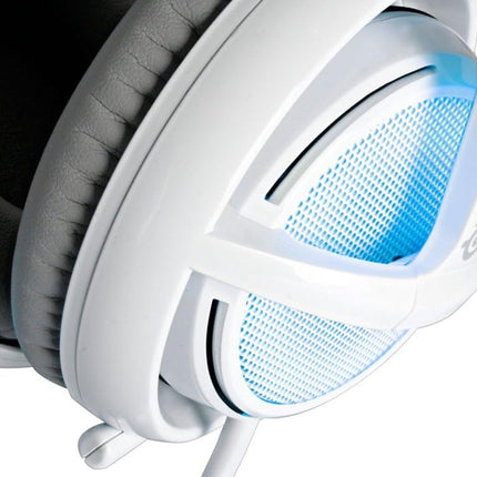 SteelSeries Siberia v2 Full-Size Gaming Headset with Built-In USB Sound Card (Frost Blue)