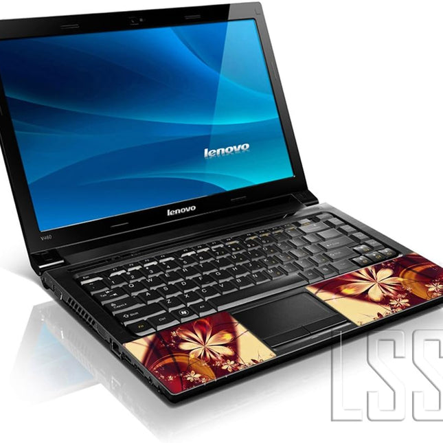 Laptop 17-17.3" Skin with Colorful Flower Floral Pattern