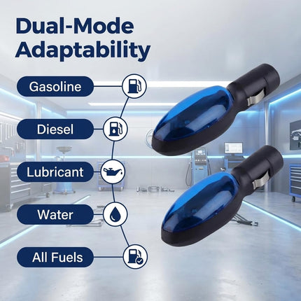 2026 New Fuel Sync Gas Saver Device, Plug in Automotive Save More Instantly, Saver for Gasoline Lubricants Water Diesel, for Car & Truck Drive Farther (2Pcs)