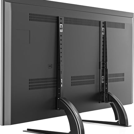 5Rcom TV Stand Mount, Universal TV Stand Tabletop for 22 to 65 inch Plasma LCD LED Flat Screen TVs, Strong TV Legs Holds up to 88lbs, Height Adjustable TV Base, Max VESA 800 x 500mm