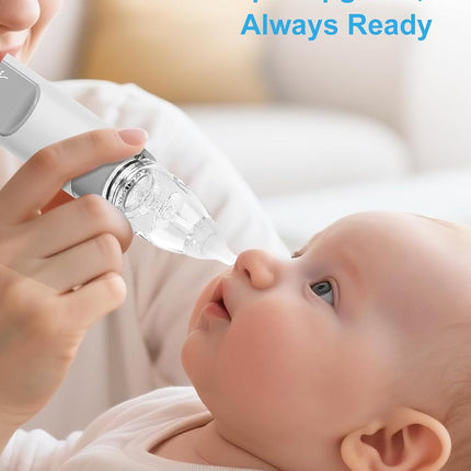 Nasal Aspirator Replacement Parts Set Compatible with GROWNSY, X-Bosak Baby Nose Sucker for Baby & Toddlers, 6 Soft Silicone Tips with Suction Chamber