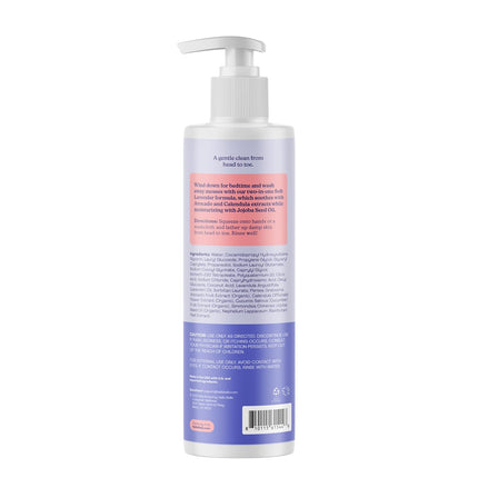 Hello Bello Baby Premium Shampoo & Wash, Soft Lavender Scent, 10oz Bottle
