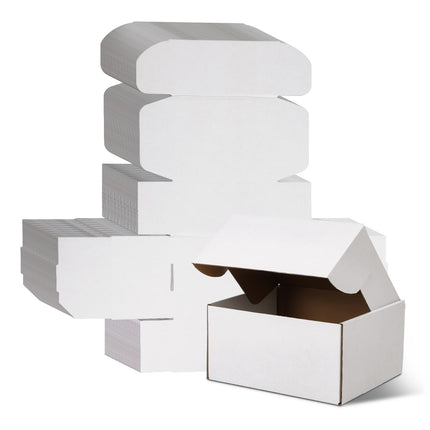 12x9x6 inches White Shipping Boxes pack of 15, Corrugated Cardboard Boxes 12 x 9 x 6 for Packaging Small - photo 16