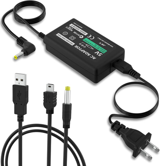 PSP Charger,AC Power Adapter Cord for PSP 1000 / PSP Slim & Lite 2000 / PSP 3000