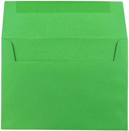 A7 Green Recycled Invitation Envelopes - 5 1/4 x 7 1/4 - 50 Pack - photo 2