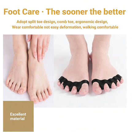 Bunion Corrector, Foot Corrector, Made of Silicone, Providing All Weather Support, With a Slim Design Suitable for All Shoe Styles