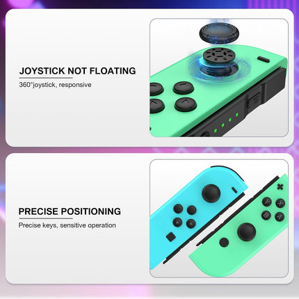 XAVOMEDINAL Switch Controller for Nintendo Switch Controller, Switch Controller Replacement Accessories with Double Vibration/Wake-Up/Motion Control/Screenshot