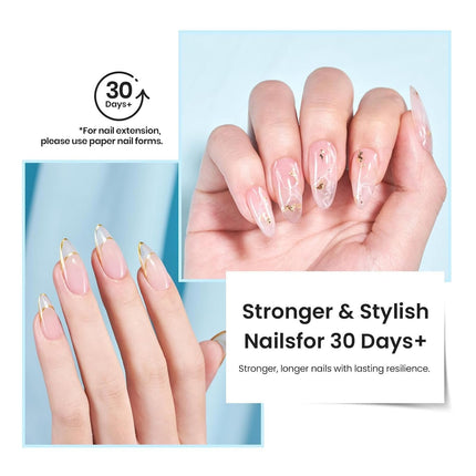 Builder Gel for Nails, 2 Pcs 8 in 1 Clear Building Gel - photo 6