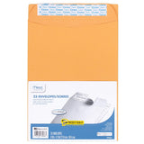 Envelopes, Letter Size 9" x 12", Press-It Seal-It Self Adhesive Closure, Brown Kraft All-Purpose 24-lb Paper, Manila Mailing Envelopes, 25 Count (76086)