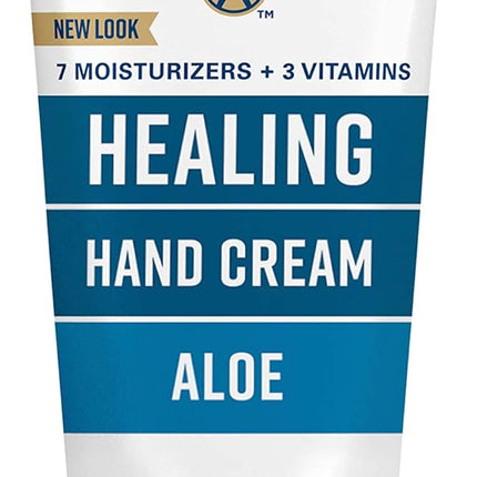 Gold Bond Healing Hand Cream, 3 oz., Gold Bond Hand Cream With Aloe, Moisture That Lasts Through Handwashing