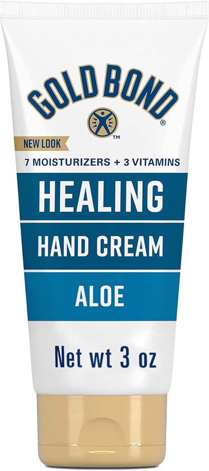 Healing Hand Cream, 3 oz., Hand Cream With Aloe, Moisture That Lasts Through Handwashing